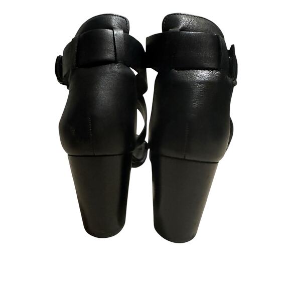 NWOB Ecco Black Shape 65 Block Heels Size 39/8.5 QuietLuxury Minimalist Workwear - Picture 6 of 9